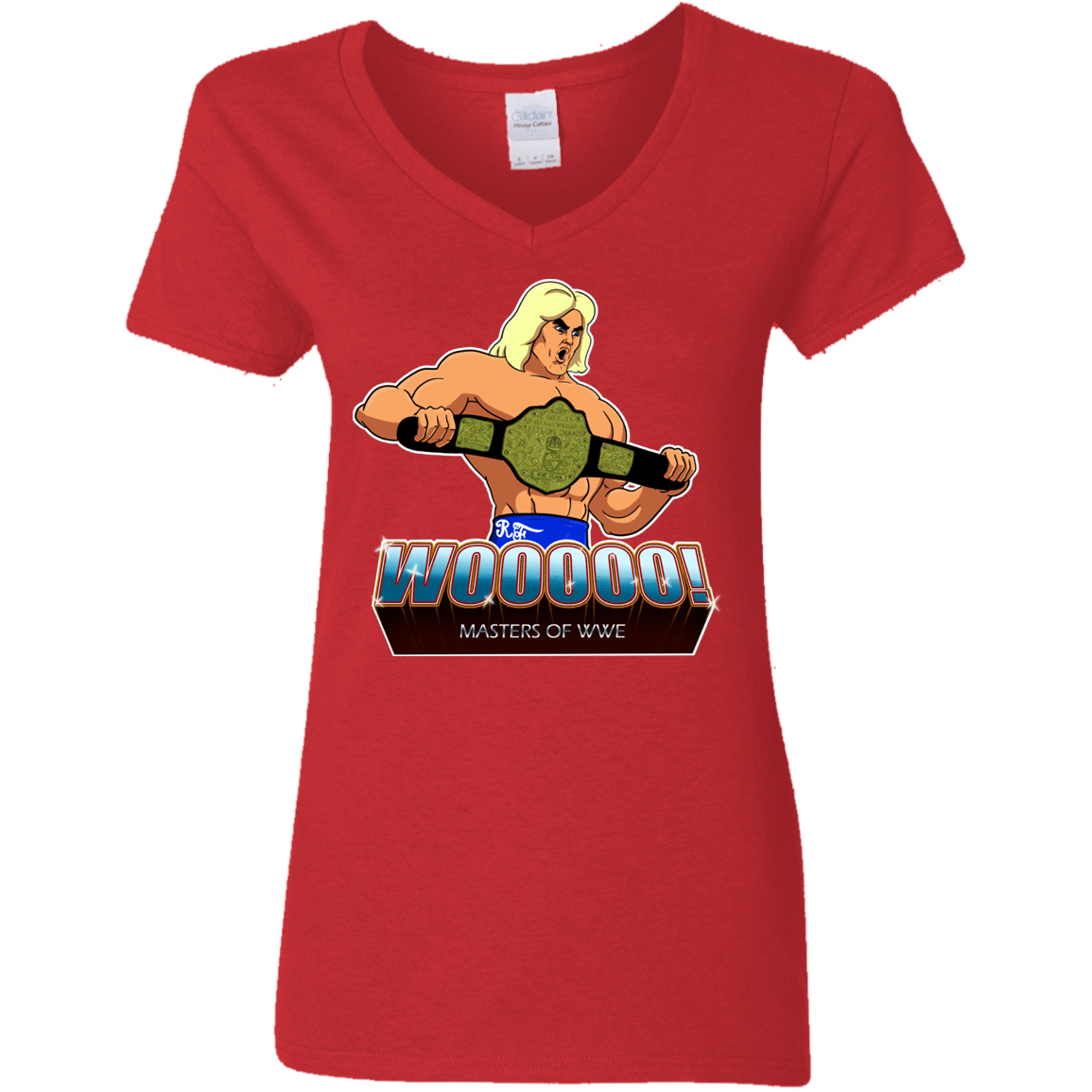 T-Shirts Red / S I Have The Woooooo Women's V-Neck T-Shirt