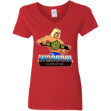 T-Shirts Red / S I Have The Woooooo Women's V-Neck T-Shirt