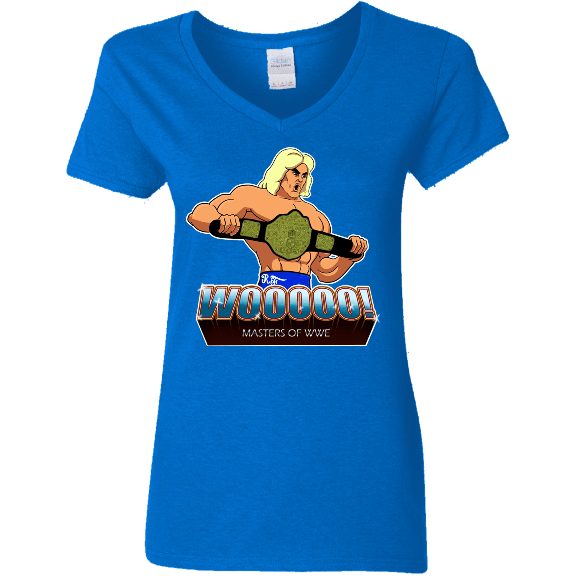 T-Shirts Royal / S I Have The Woooooo Women's V-Neck T-Shirt