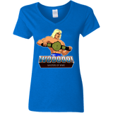 T-Shirts Royal / S I Have The Woooooo Women's V-Neck T-Shirt