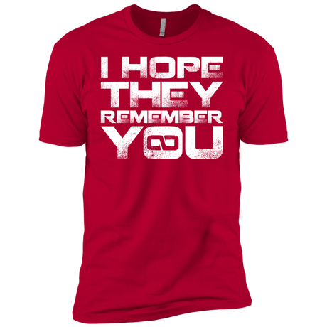 T-Shirts Red / YXS I Hope They Remember You Boys Premium T-Shirt