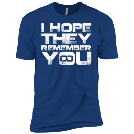 T-Shirts Royal / YXS I Hope They Remember You Boys Premium T-Shirt