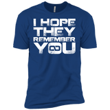T-Shirts Royal / X-Small I Hope They Remember You Men's Premium T-Shirt