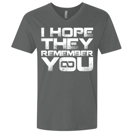T-Shirts Heavy Metal / X-Small I Hope They Remember You Men's Premium V-Neck