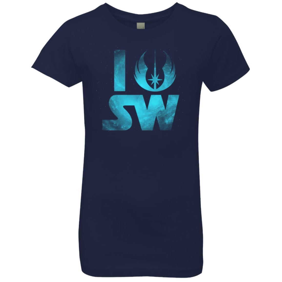 T-Shirts Midnight Navy / YXS I Jedi SW Girls Premium T-Shirt