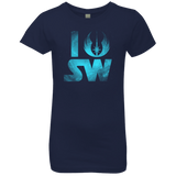 T-Shirts Midnight Navy / YXS I Jedi SW Girls Premium T-Shirt