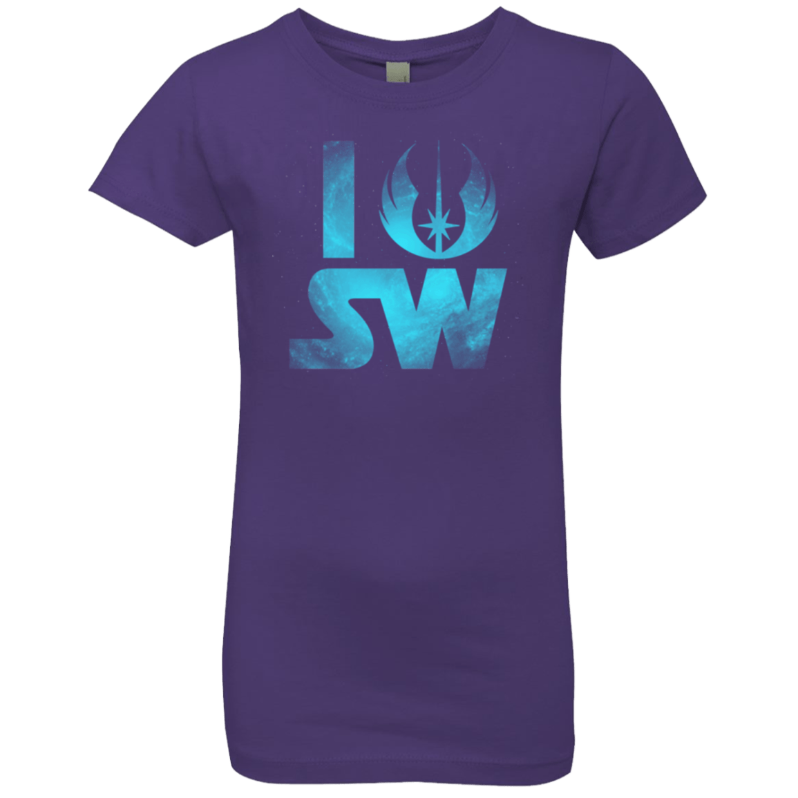 T-Shirts Purple Rush / YXS I Jedi SW Girls Premium T-Shirt
