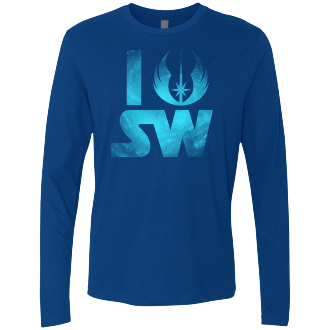 T-Shirts Royal / Small I Jedi SW Men's Premium Long Sleeve