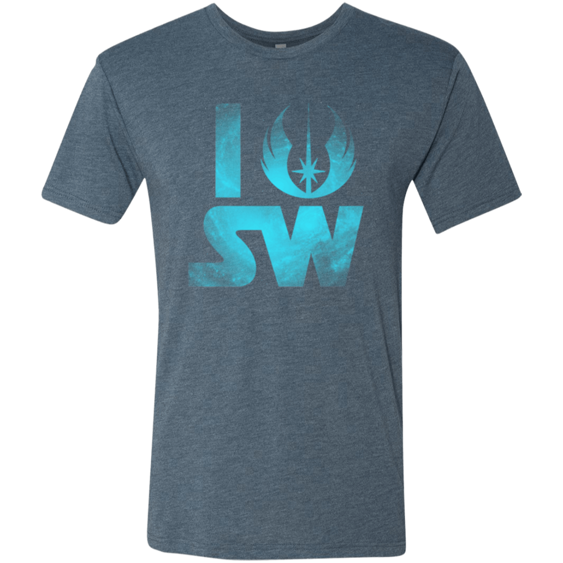 T-Shirts Indigo / Small I Jedi SW Men's Triblend T-Shirt