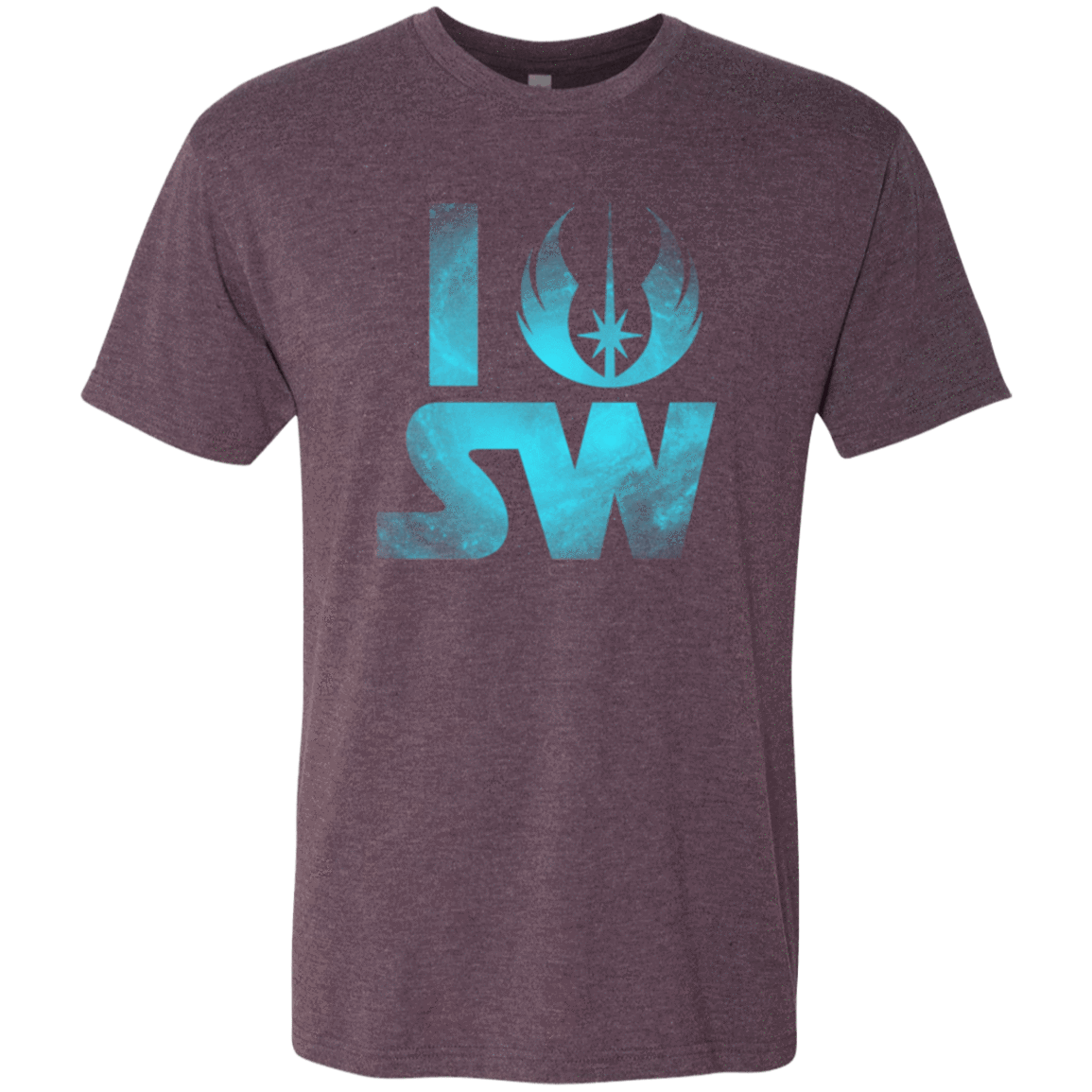 T-Shirts Vintage Purple / Small I Jedi SW Men's Triblend T-Shirt
