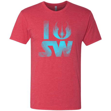T-Shirts Vintage Red / Small I Jedi SW Men's Triblend T-Shirt