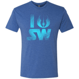 T-Shirts Vintage Royal / Small I Jedi SW Men's Triblend T-Shirt