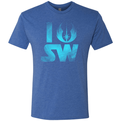 T-Shirts Vintage Royal / Small I Jedi SW Men's Triblend T-Shirt