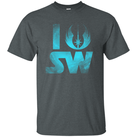 T-Shirts Dark Heather / Small I Jedi SW T-Shirt