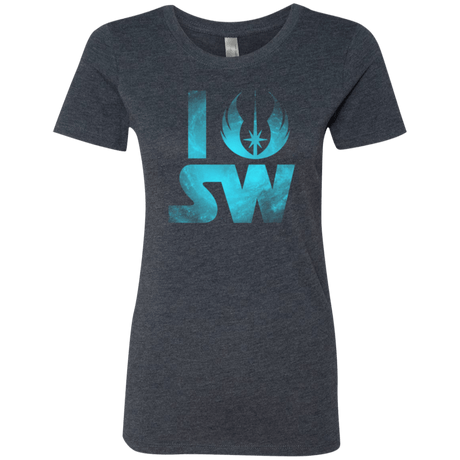 T-Shirts Vintage Navy / Small I Jedi SW Women's Triblend T-Shirt