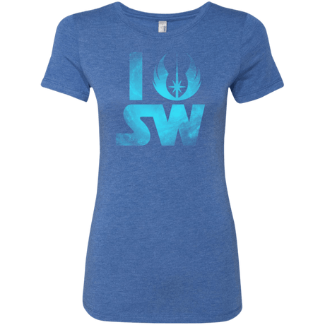 T-Shirts Vintage Royal / Small I Jedi SW Women's Triblend T-Shirt