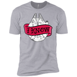 T-Shirts Heather Grey / YXS I Know Boys Premium T-Shirt