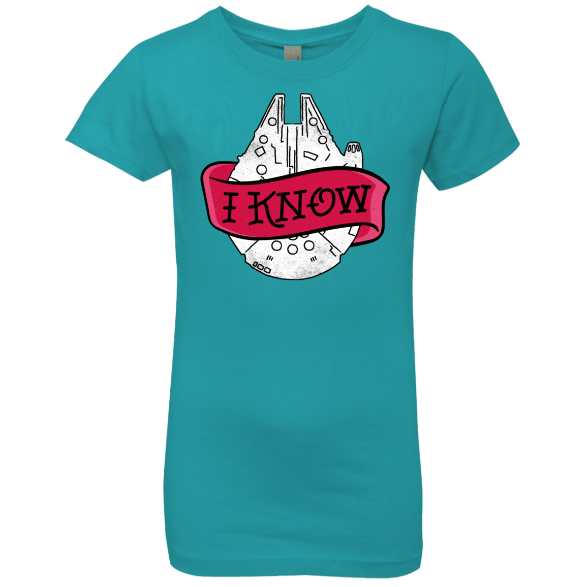 T-Shirts Tahiti Blue / YXS I Know Girls Premium T-Shirt