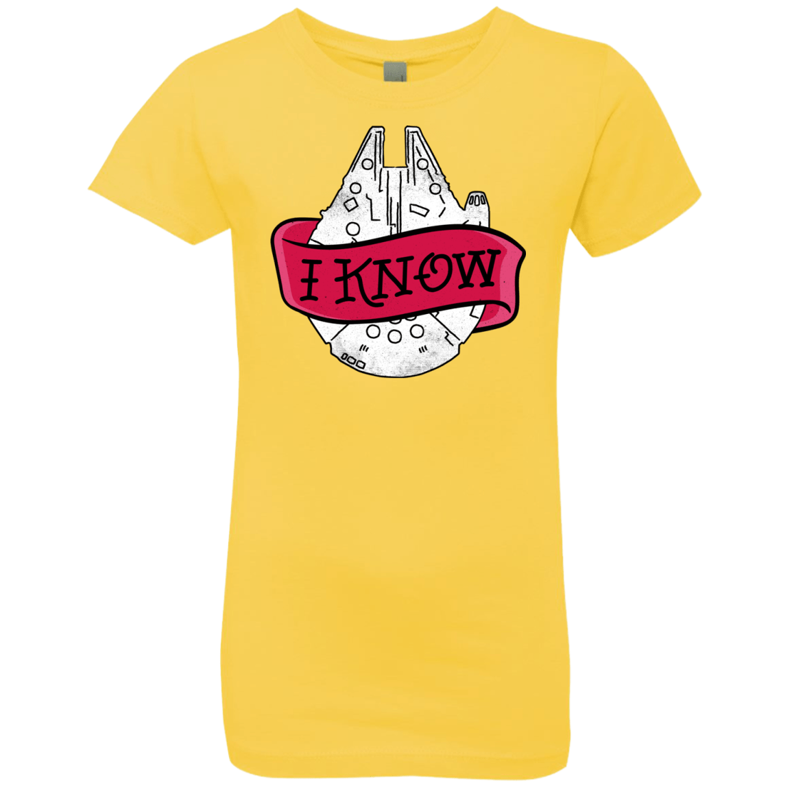 T-Shirts Vibrant Yellow / YXS I Know Girls Premium T-Shirt