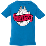 T-Shirts Cobalt / 6 Months I Know Infant Premium T-Shirt