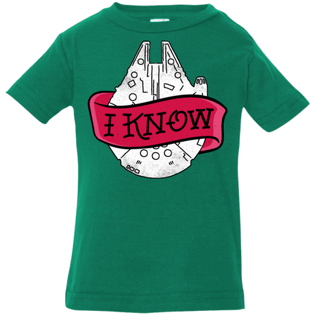 T-Shirts Kelly / 6 Months I Know Infant Premium T-Shirt