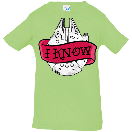 T-Shirts Key Lime / 6 Months I Know Infant Premium T-Shirt