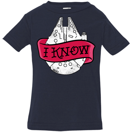 T-Shirts Navy / 6 Months I Know Infant Premium T-Shirt