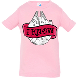 T-Shirts Pink / 6 Months I Know Infant Premium T-Shirt