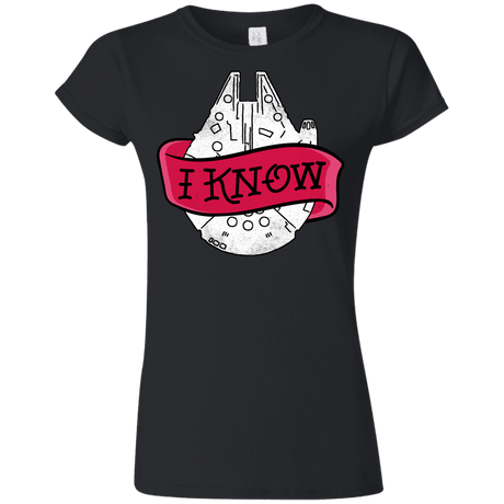 T-Shirts Black / S I Know Junior Slimmer-Fit T-Shirt