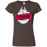 T-Shirts Dark Chocolate / S I Know Junior Slimmer-Fit T-Shirt