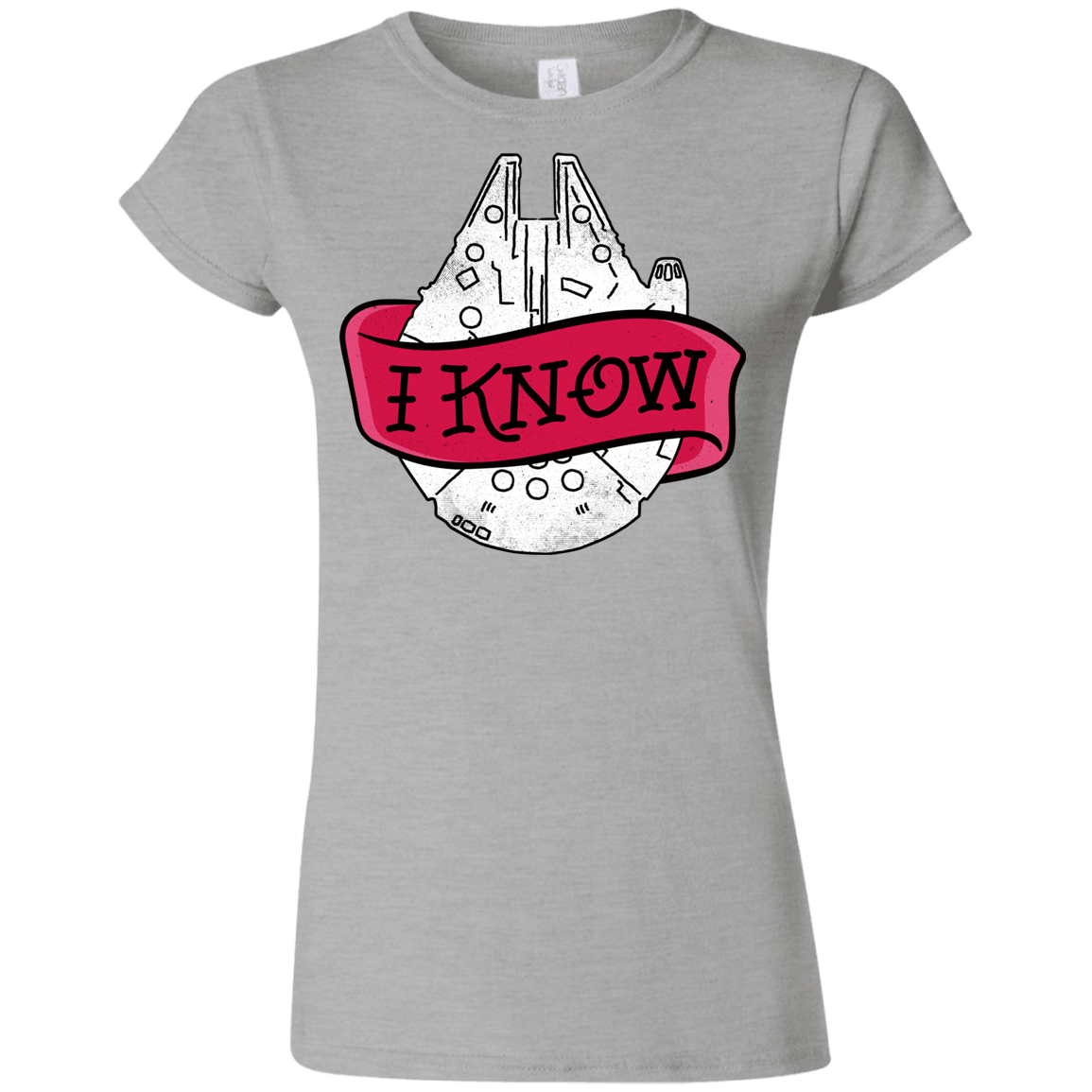 T-Shirts Sport Grey / S I Know Junior Slimmer-Fit T-Shirt