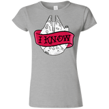 T-Shirts Sport Grey / S I Know Junior Slimmer-Fit T-Shirt