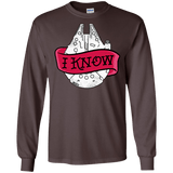 T-Shirts Dark Chocolate / S I Know Men's Long Sleeve T-Shirt