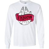 T-Shirts White / S I Know Men's Long Sleeve T-Shirt