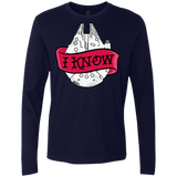 T-Shirts Midnight Navy / S I Know Men's Premium Long Sleeve