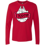 T-Shirts Red / S I Know Men's Premium Long Sleeve