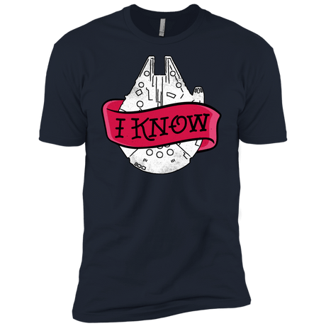 T-Shirts Midnight Navy / X-Small I Know Men's Premium T-Shirt