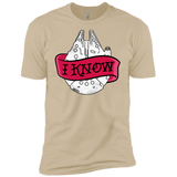 T-Shirts Sand / X-Small I Know Men's Premium T-Shirt