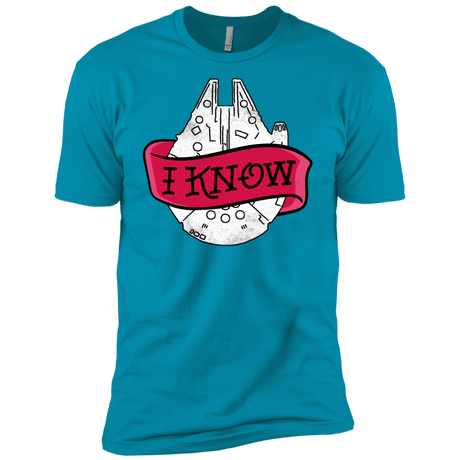 T-Shirts Turquoise / X-Small I Know Men's Premium T-Shirt