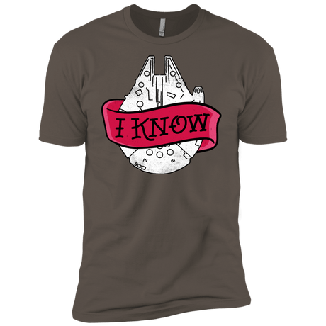 T-Shirts Warm Grey / X-Small I Know Men's Premium T-Shirt