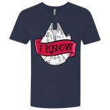 T-Shirts Midnight Navy / X-Small I Know Men's Premium V-Neck