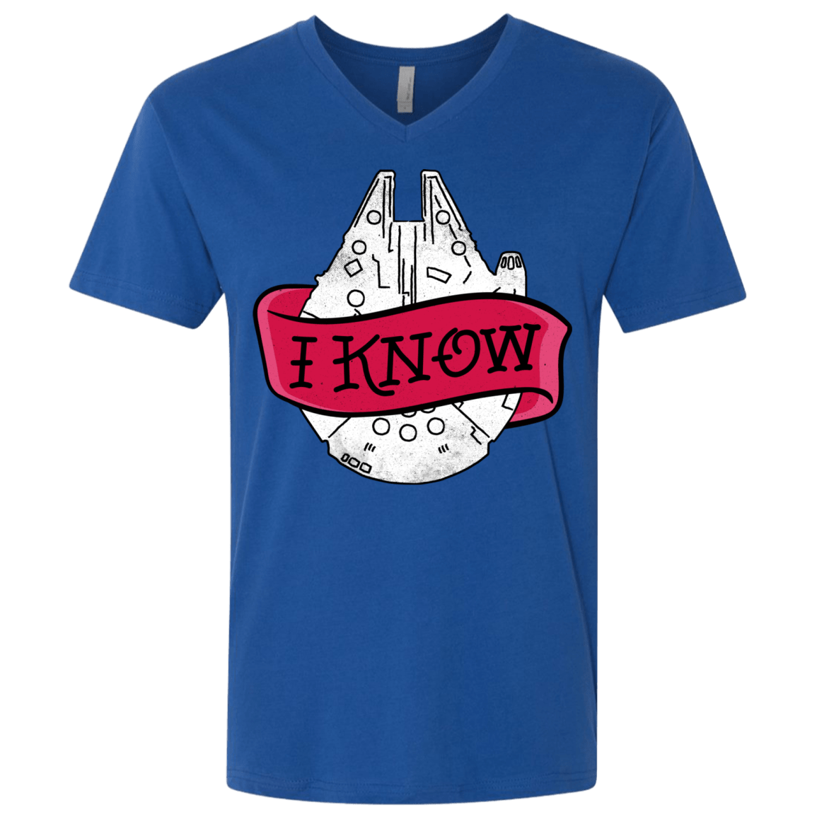 T-Shirts Royal / X-Small I Know Men's Premium V-Neck