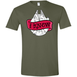 T-Shirts Military Green / S I Know Men's Semi-Fitted Softstyle
