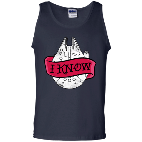 T-Shirts Navy / S I Know Men's Tank Top