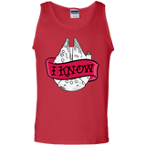 T-Shirts Red / S I Know Men's Tank Top