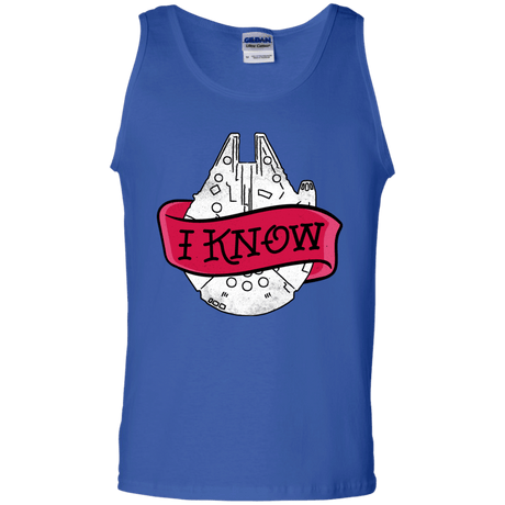 T-Shirts Royal / S I Know Men's Tank Top