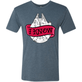 T-Shirts Indigo / S I Know Men's Triblend T-Shirt
