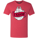 T-Shirts Vintage Red / S I Know Men's Triblend T-Shirt