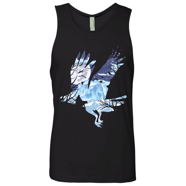 T-Shirts Black / Small I know nothing Men's Premium Tank Top