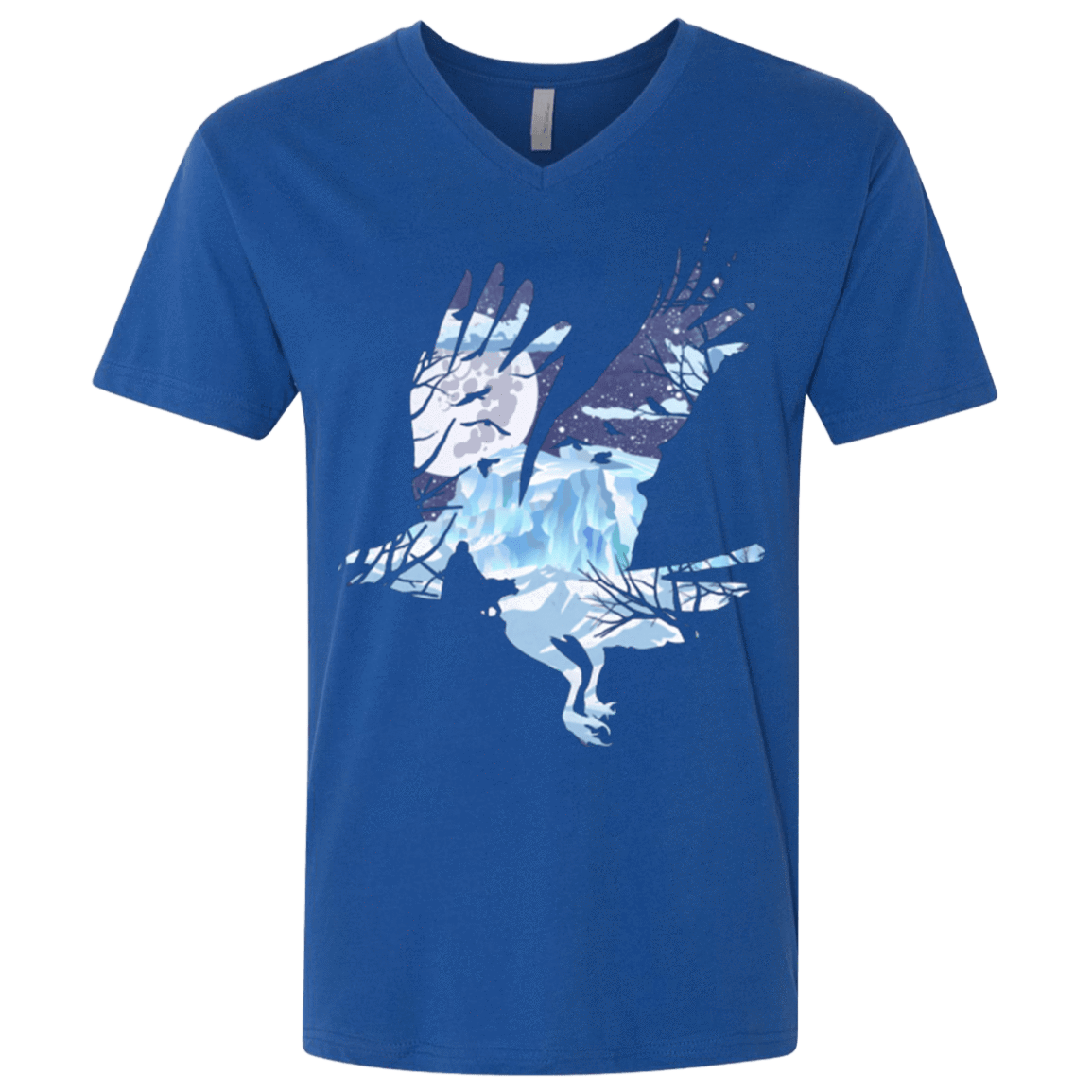 T-Shirts Royal / X-Small I know nothing Men's Premium V-Neck